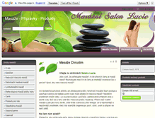 Tablet Screenshot of masaze-chrudim.cz
